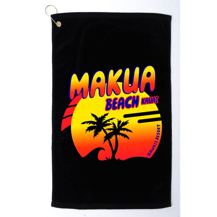 Makua Beach Golf Towel