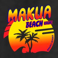 Makua Beach Golf Towel