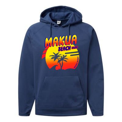 Makua Beach Performance Fleece Hoodie