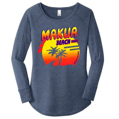 Makua Beach Women's Perfect Tri Tunic Long Sleeve Shirt