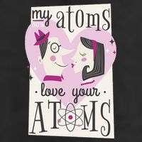 My Atoms Love Your Atoms Science Couple Beanie