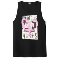 My Atoms Love Your Atoms Science Couple PosiCharge Competitor Tank