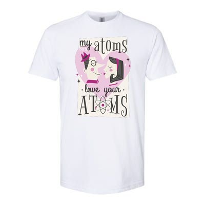 My Atoms Love Your Atoms Science Couple Softstyle® CVC T-Shirt