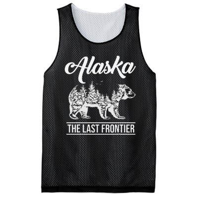 Moose Alaska Last Frontier Alaska Grizzly Bears Mountains Mesh Reversible Basketball Jersey Tank