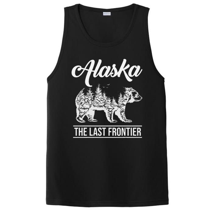 Moose Alaska Last Frontier Alaska Grizzly Bears Mountains PosiCharge Competitor Tank