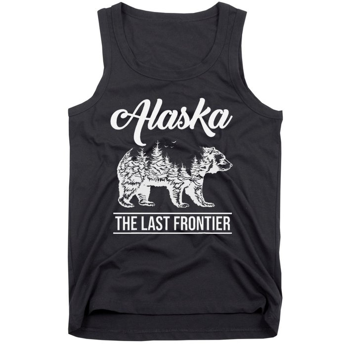 Moose Alaska Last Frontier Alaska Grizzly Bears Mountains Tank Top