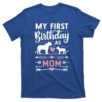 Mom And Lioness And Cub My First Birthday As A Mom Gift T-Shirt