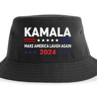 Make America Laugh Again 2024 Kamala Sustainable Bucket Hat