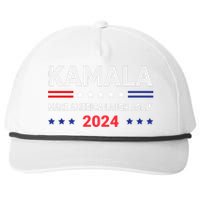 Make America Laugh Again 2024 Kamala Snapback Five-Panel Rope Hat