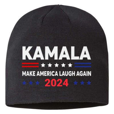 Make America Laugh Again 2024 Kamala Sustainable Beanie