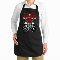 Music And Love Guitars Apron