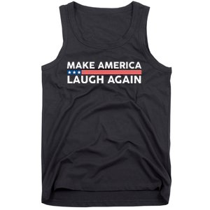 Make America Laugh Again American Flag Election 2024 Tank Top