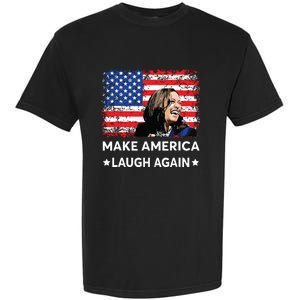 Make America Laugh Again Vote 2024 President Kamalaharris Garment-Dyed Heavyweight T-Shirt