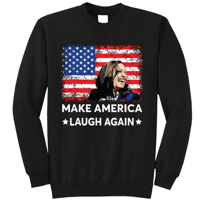 Make America Laugh Again Vote 2024 President Kamalaharris Sweatshirt