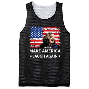 Make America Laugh Again Vote 2024 President Kamalaharris Mesh Reversible Basketball Jersey Tank