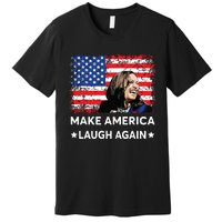 Make America Laugh Again Vote 2024 President Kamalaharris Premium T-Shirt