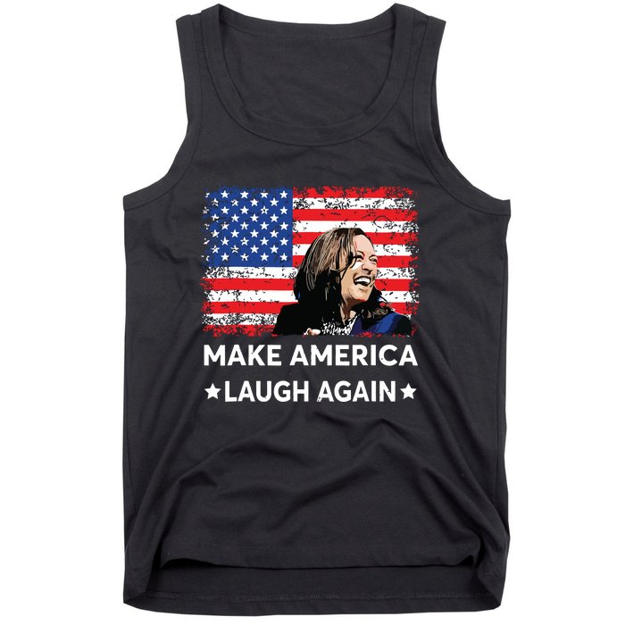 Make America Laugh Again Vote 2024 President Kamalaharris Tank Top