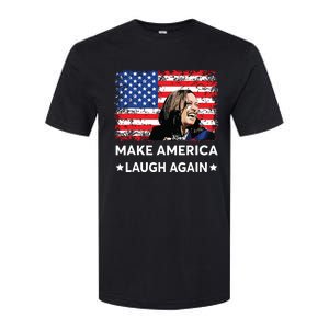 Make America Laugh Again Vote 2024 President Kamalaharris Softstyle CVC T-Shirt