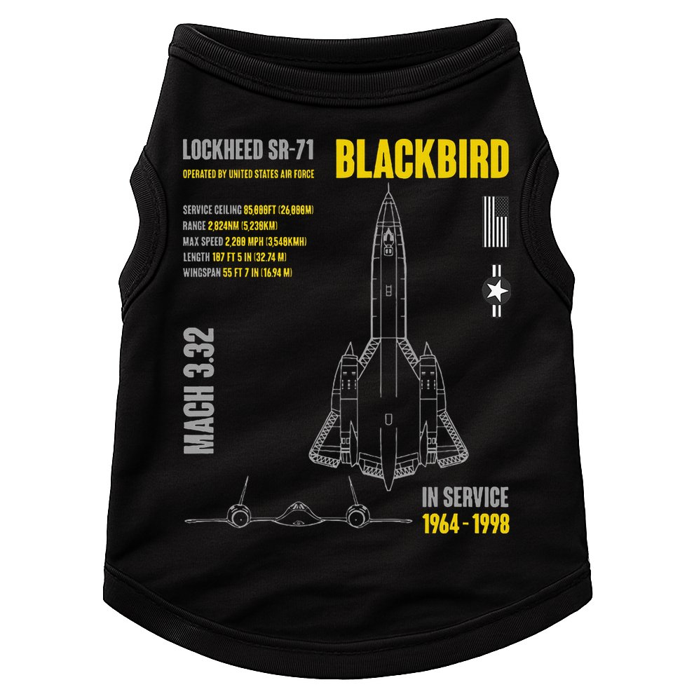 Military Aircraft Lockheed Sr71 Blackbird Usaf Doggie Tank