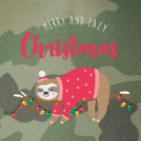 Merry And Lazy Christmas Cute Sloth Legacy Tie Dye Trucker Hat