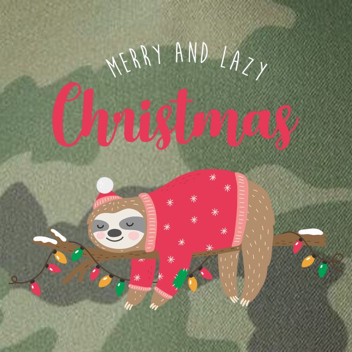 Merry And Lazy Christmas Cute Sloth Legacy Tie Dye Trucker Hat