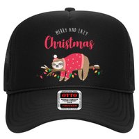 Merry And Lazy Christmas Cute Sloth Hat