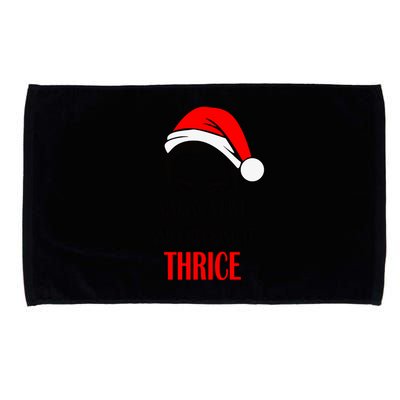 Making A List And Checking It Thrice Gift Microfiber Hand Towel