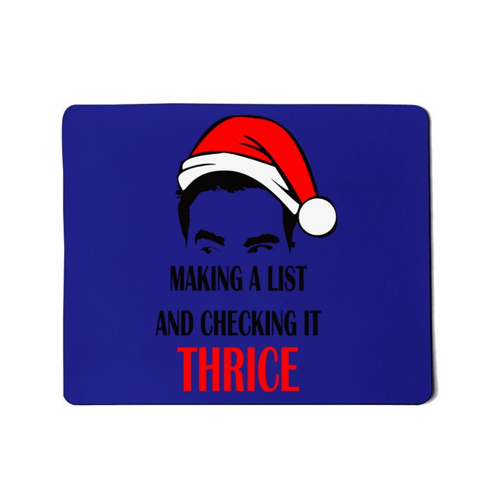 Making A List And Checking It Thrice Gift Mousepad