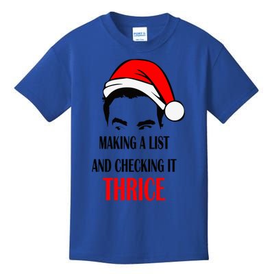 Making A List And Checking It Thrice Gift Kids T-Shirt