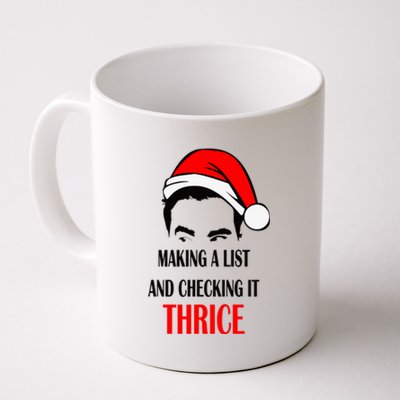 Making A List And Checking It Thrice Gift Coffee Mug