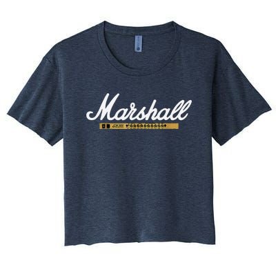 Marshall Amp Logo Women's Crop Top Tee