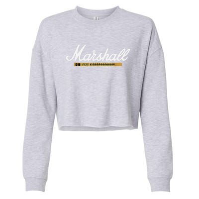 Marshall Amp Logo Cropped Pullover Crew