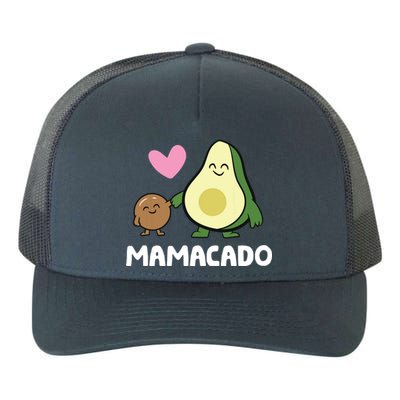 Mamacado Avocado Lover Mom Cute Avocado Mamacado Yupoong Adult 5-Panel Trucker Hat