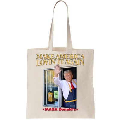 Make American Lovin It Again Funny Trump Tote Bag