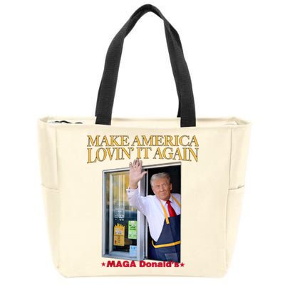 Make American Lovin It Again Funny Trump Zip Tote Bag