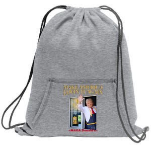 Make American Lovin It Again Funny Trump Sweatshirt Cinch Pack Bag