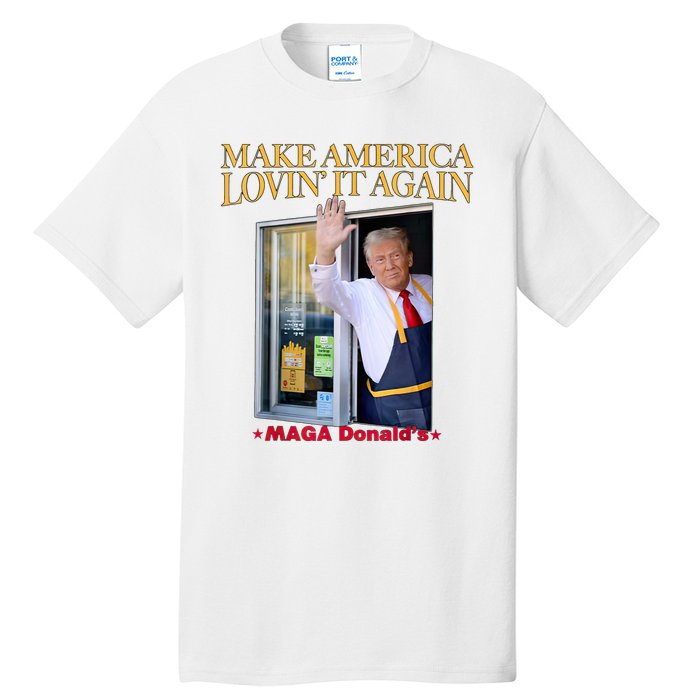 Make American Lovin It Again Funny Trump Tall T-Shirt