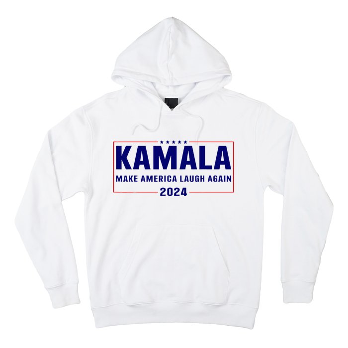 Make America Laugh Again American Flag Kamala 2024 Hoodie