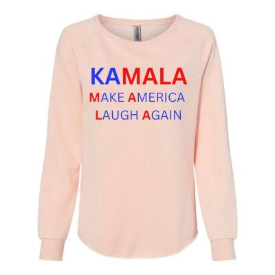 Make America Laugh Again Kamala Harris 2024 Womens California Wash Sweatshirt