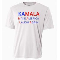 Make America Laugh Again Kamala Harris 2024 Cooling Performance Crew T-Shirt