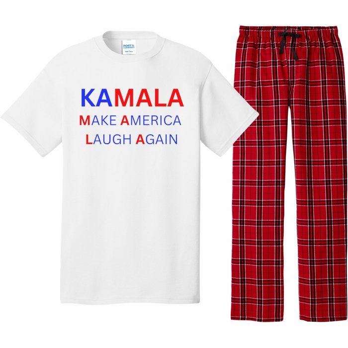 Make America Laugh Again Kamala Harris 2024 Pajama Set