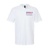 Make America Laugh Again Kamala Harris 2024 Softstyle Adult Sport Polo