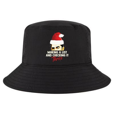 Making A List And Checking It Thrice Funny Christmas Saying Gift Cool Comfort Performance Bucket Hat