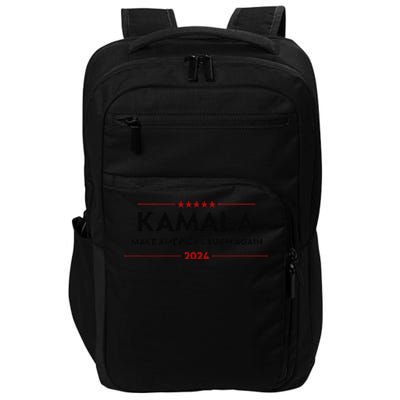 Make America Laugh Again Funny Kamala 2024 Impact Tech Backpack