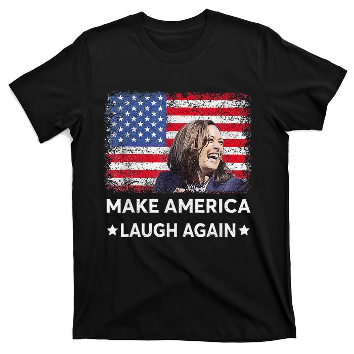 Make America Laugh Again Vote 2024 President Kamala Harris T-Shirt