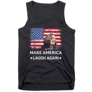 Make America Laugh Again Vote 2024 President Kamala Harris Tank Top