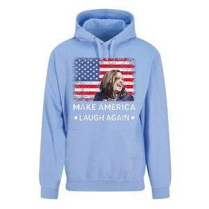 Make America Laugh Again Vote 2024 President Kamala Harris Unisex Surf Hoodie