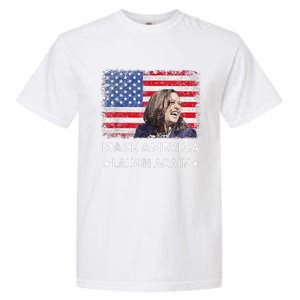 Make America Laugh Again Vote 2024 President Kamala Harris Garment-Dyed Heavyweight T-Shirt