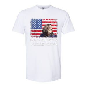 Make America Laugh Again Vote 2024 President Kamala Harris Softstyle CVC T-Shirt