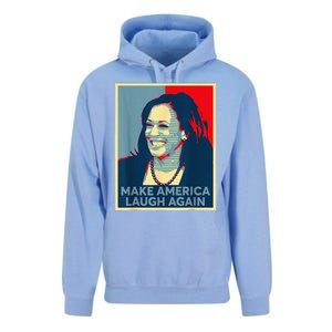 Make America Laugh Again Vote 2024 President Kamala Harris Unisex Surf Hoodie